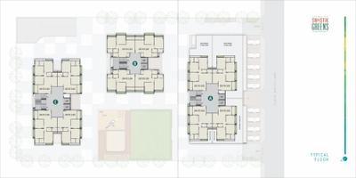 Image of 1440 Sq.ft 3 BHK Apartment / Flat for sale in Swastik Greens, Bopal, Ahmedabad for Rs. 8700000