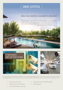 Image of 1000 Sq.ft 2 BHK Apartment / Flat for sale in Lodha Vista, Lower Parel, Mumbai for Rs. 40000000