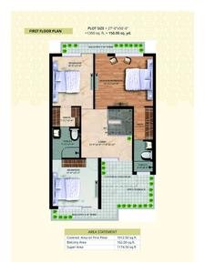 Image of 900 Sq.ft Residential Plot / Land for sale in Central Town, Gazipur, Zirakpur for Rs. 6500000