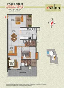 Image of 1500 Sq.ft 9 BHK Independent House for sale in Asset Ensign, Government Medical College Campus, Kozhikode for Rs. 650000