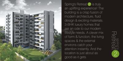 Image of 1752 Sq.ft 3 BHK Apartment / Flat for sale in Prapti Springs Retreat 2, Bhayli, Vadodara for Rs. 7500000