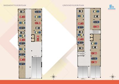 Image of 995 Sq.ft 3 BHK Apartment / Flat for sale in Sri Mateshwari Residency, Ramkrishan Nagar, Patna for Rs. 10500000