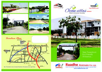 Image of 2700 Sq.ft Residential Plot / Land for sale in Celebrity Ozone County, Kollur, Hyderabad for Rs. 13500000