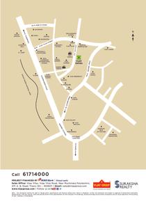 Image of 630 Sq.ft 2 BHK Apartment / Flat for sale in Vijay Vatika, Hiranandani Estate, Thane for Rs. 8500000