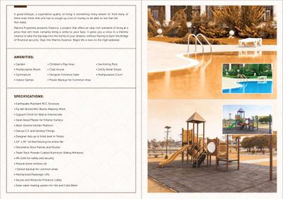 Image of 560 Sq.ft 1 BHK Apartment / Flat for sale in Mantra Essence Phase 2, Undri, Pune for Rs. 3000000