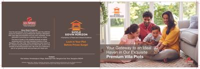 Image of 1200 Sq.ft Residential Plot / Land for sale in Sizzle Sidvin Horizon, Budigere Cross, Bengaluru for Rs. 12600000