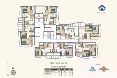 Image of 730 Sq.ft 1 BHK Apartment / Flat for sale in Mansarovar Pearl Gardens, Vasai West, Vasai for Rs. 4950100