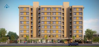 Image of 1306 Sq.ft 2 BHK Apartment / Flat for sale in Viraj Vedant Skyline, Vastral, Ahmedabad for Rs. 4000000