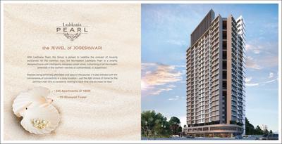 Image of 550 Sq.ft 1 BHK Apartment / Flat for sale in Lashkaria Pearl, Andheri West, Mumbai for Rs. 11000000