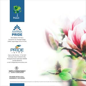 Image of 1200 Sq.ft 2 BHK Apartment / Flat for sale in Aarna Pride, Thorrur Village, Hyderabad for Rs. 5640000