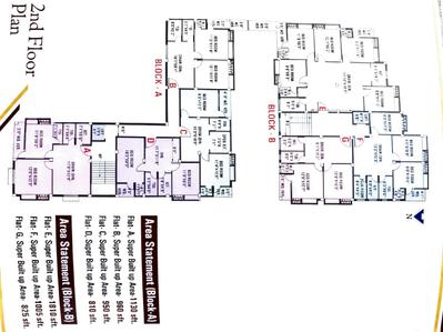 Image of 810 Sq.ft 2 BHK Apartment / Flat for sale in Akaar Villa, Baguiati, Kolkata for Rs. 3950000