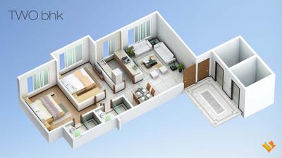 Image of 850 Sq.ft 2 BHK Apartment / Flat for sale in Sidhivinayak Opulence, Chembur, Mumbai for Rs. 19500000