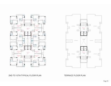 Image of 1760 Sq.ft 3 BHK Apartment / Flat for sale in Parisar 80, Bopal, Ahmedabad for Rs. 9800000