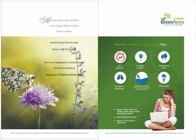 Image of 2100 Sq.ft Residential Plot / Land for sale in Anukriti Green Acres, Narsinghpura, Jaipur for Rs. 8854000