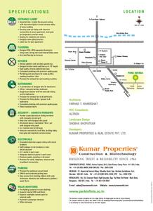 Image of 950 Sq.ft 2 BHK Apartment / Flat for sale in Kumar Park Infinia I1 I2 I3 J2 J3 And K1, Fursungi, Pune for Rs. 7200000