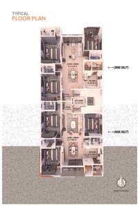 Image of 2050 Sq.ft 3 BHK Apartment / Flat for sale in Marvella Suneri, Jayanagar, Bengaluru for Rs. 46520000