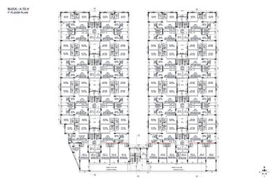 Image of 800 Sq.ft 3 BHK Apartment / Flat for sale in Satyam River View, Bhakti Nagar, Rajkot for Rs. 3399000