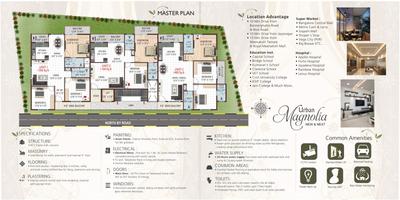 Image of 1160 Sq.ft 2 BHK Apartment / Flat for sale in Urban Mangolia, JP Nagar, Bengaluru for Rs. 14500000