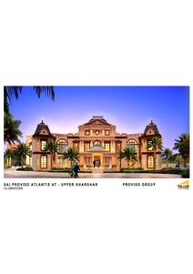 Image of 800 Sq.ft 2 BHK Apartment / Flat for sale in Sai Proviso Atlantis, Kharghar, Navi Mumbai for Rs. 7000000