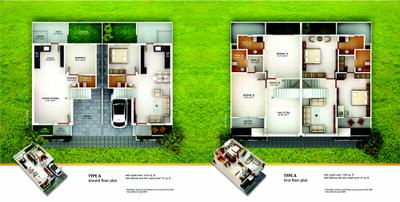 Image of 2161 Sq.ft 4 BHK Villa for sale in Pratham Ivy, Bhayli, Vadodara for Rs. 16900000