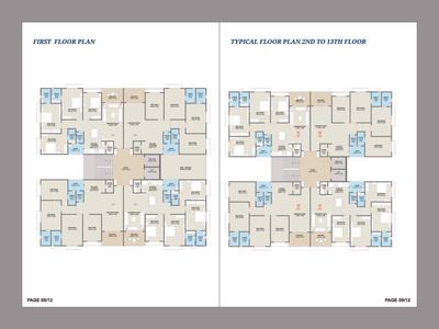 Image of 1443 Sq.ft 4 BHK Apartment / Flat for sale in Raghunandan Radhe Atlantis, Hathijan, Ahmedabad for Rs. 9451000