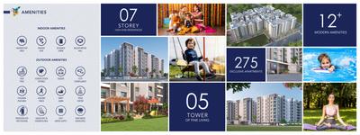 Image of 1350 Sq.ft 3 BHK Apartment / Flat for sale in Gokul Enclave, Zingabai Takli, Nagpur for Rs. 4750000