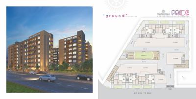 Image of 2241 Sq.ft 3 BHK Apartment / Flat for sale in Sudarshan Pride, Science City, Ahmedabad for Rs. 16000000