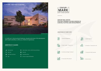Image of 1200 Sq.ft Residential Plot / Land for sale in Century Eden Phase 3, Bisuvanahalli, Bengaluru for Rs. 12000000