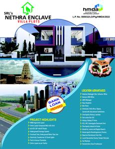 Image of 1800 Sq.ft Residential Plot / Land for sale in SRL S Nethra Enclave, Keesara, Secunderabad for Rs. 2000000