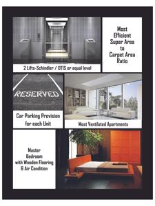 Image of 1500 Sq.ft 3 BHK Apartment / Flat for sale in Realtyvision 4th Avenue, Sector 110, Noida for Rs. 6799999