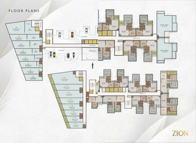 Image of 600 Sq.ft 1 BHK Apartment / Flat for sale in Patel Zion, Ambernath East, Ambernath for Rs. 2250000