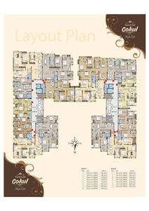 Image of 1100 Sq.ft 2 BHK Apartment / Flat for sale in Aashirwad Gokul, Ajay Ahuja Nagar, Kota for Rs. 4500000