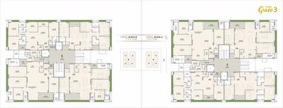 Image of 2801 Sq.ft 4 BHK Apartment / Flat for sale in Sankalp Grace 3, Thaltej, Ahmedabad for Rs. 32500000