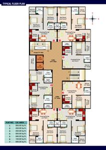 Image of 650 Sq.ft 1 BHK Apartment / Flat for sale in Gyanesh Royal Lotus, Sector 9, Udaipur for Rs. 1690000
