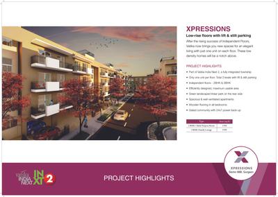 Image of 2000 Sq.ft 4 BHK Builder Floor for sale in Vatika INXT Floors, Sector 82, Gurgaon for Rs. 33500000