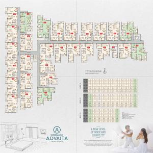 Image of 582 Sq.ft 2 BHK Apartment / Flat for sale in Nirmaanika Advaita, Balagere, Bengaluru for Rs. 5000000