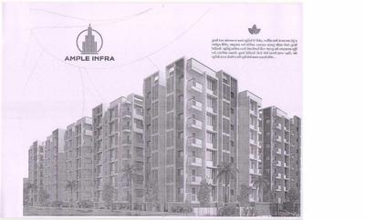 Image of 1208 Sq.ft 2 BHK Apartment / Flat for sale in Ample Tulsi Residency, Nava Naroda, Ahmedabad for Rs. 3700000