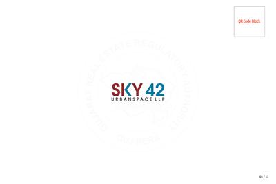 Image of 830 Sq.ft 2 BHK Apartment / Flat for sale in Sky 42, Bopal, Ahmedabad for Rs. 5750000