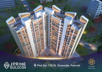 Image of 600 Sq.ft 1 BHK Apartment / Flat for sale in J Prime Swastik, Panvel, Navi Mumbai for Rs. 3500990
