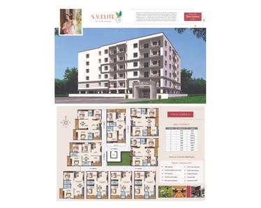 Image of 1385 Sq.ft 3 BHK Apartment / Flat for sale in SV Elite, Electronic City, Bengaluru for Rs. 6850000