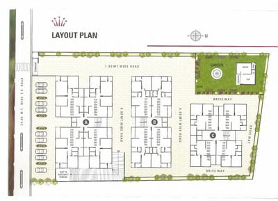 Image of 600 Sq.ft 2 BHK Apartment / Flat for sale in RR Royal Regency, Nikol, Ahmedabad for Rs. 5500000
