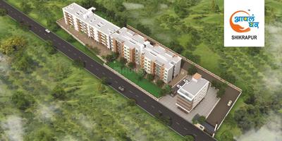 Image of 450 Sq.ft 1 BHK Apartment / Flat for sale in Maple Aapla Ghar Shikrapur, Shikrapur, Pune for Rs. 1450000