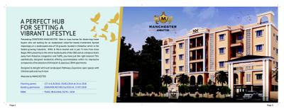 Image of 795 Sq.ft 2 BHK Apartment / Flat for sale in Creations Manchester, Chelliamma Nagar, Chennai for Rs. 6000000