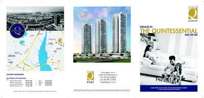 Image of 1050 Sq.ft 2 BHK Apartment / Flat for sale in Aurum Q Residences R1, MIDC Industrial Area, Navi Mumbai for Rs. 22000000