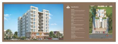 Image of 760 Sq.ft 2 BHK Apartment / Flat for sale in Shree Balaji Sparsh Residency, Bhayli, Vadodara for Rs. 2700000