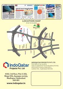 Image of 200 Sq.ft Residential Plot / Land for sale in Indo Qatar Magadha, Kadthal, Hyderabad for Rs. 3300000