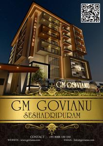 Image of 2000 Sq.ft 3 BHK Apartment / Flat for sale in Gm Govianu, Sheshadripuram, Bengaluru for Rs. 36500000