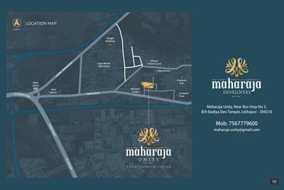 Image of 692 Sq.ft 2 BHK Apartment / Flat for sale in Maharaja Unity, Ichchhapor, Surat for Rs. 3700000