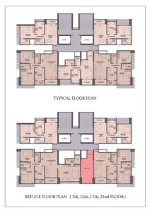 Image of 771 Sq.ft 1 BHK Apartment / Flat for sale in D K Dinkar Empire, Dombivli East, Thane for Rs. 4400000