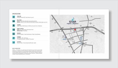 Image of 1620 Sq.ft 2 BHK Apartment / Flat for sale in Star Empire And Elegance, Hanspura, Ahmedabad for Rs. 6500000